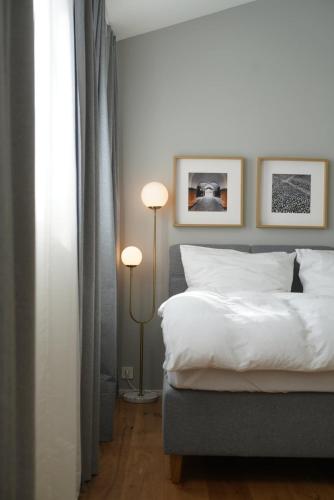 Quiet design apartment with free parking