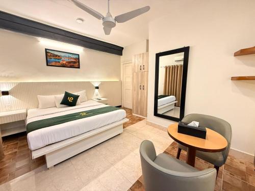 Katil atau katil-katil dalam bilik di The Minimalist F-7 Markaz