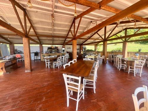 Εστιατόριο ή άλλο μέρος για φαγητό στο Agriturismo Santa Lorica - Sassetta