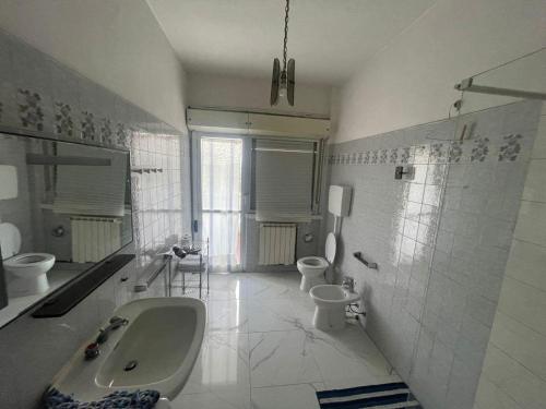 Koupelna v ubytování B&B MaKri