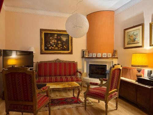 โทรทัศน์และ/หรือระบบความบันเทิงของ Casa delle Ortensie