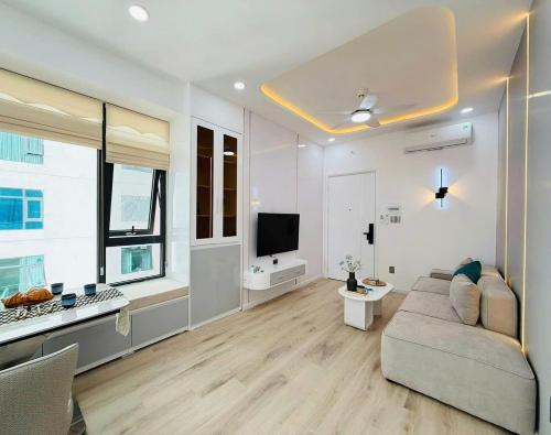 Μια τηλεόραση ή/και κέντρο ψυχαγωγίας στο The Wave House Nha Trang