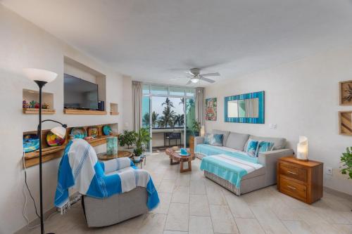 Postel nebo postele na pokoji v ubytování Costa Dorada Costa 402