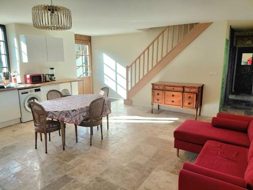 Η κουζίνα ή μικρή κουζίνα στο Country house Ker Yvonne