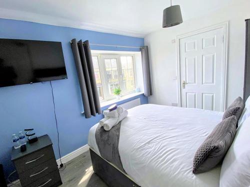 Katil atau katil-katil dalam bilik di Thornton Road Lodge - Room 3