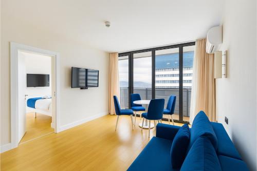 Et tv og/eller underholdning på Luxury Living Orbi City Batumi