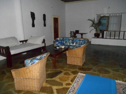 Zona de estar de Watamu villas