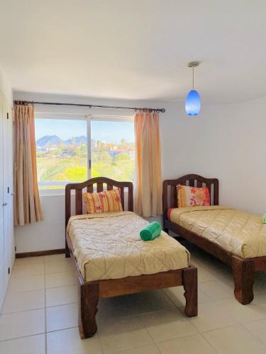 Lova arba lovos apgyvendinimo įstaigoje Beach View Palace