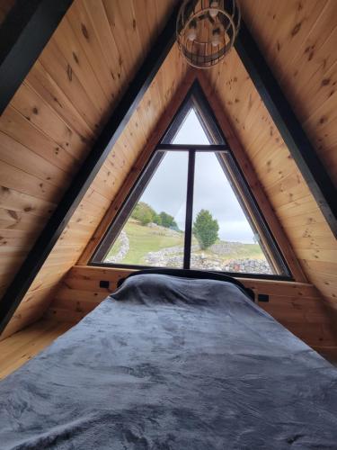 Ένα ή περισσότερα κρεβάτια σε δωμάτιο στο Cottage MATEJ