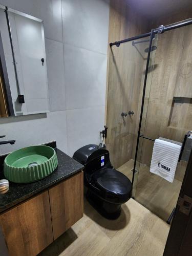 Et badeværelse på Eureka Living