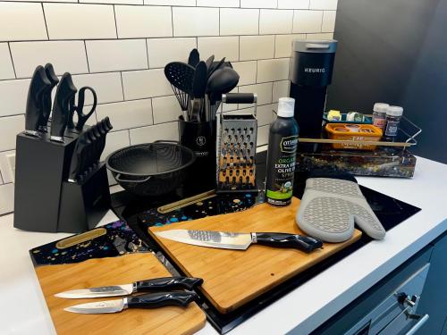 Nhà bếp/bếp nhỏ tại The Collectors Studio Downtown