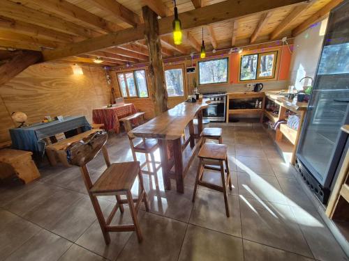 Posezení v ubytování ChacraKremen