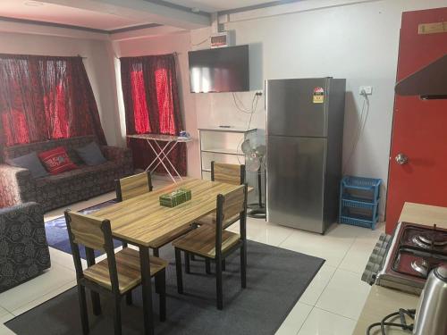 Η κουζίνα ή μικρή κουζίνα στο Urban Oasis