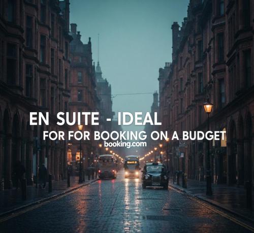 Una suite ideal para reservar con un presupuesto limitado en una calle de la ciudad. en Go-Glasgow City Urban Hotel, en Glasgow