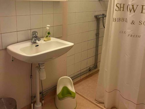 Ένα μπάνιο στο Historic Country Home in Alberga