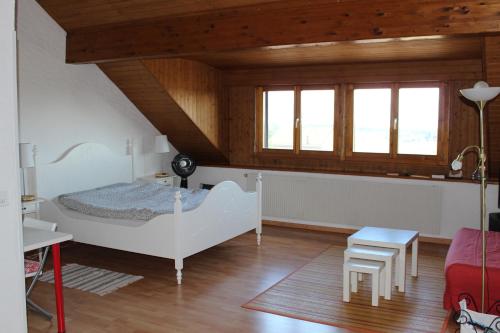 Planul etajului la Bed & Breakfast Bursins