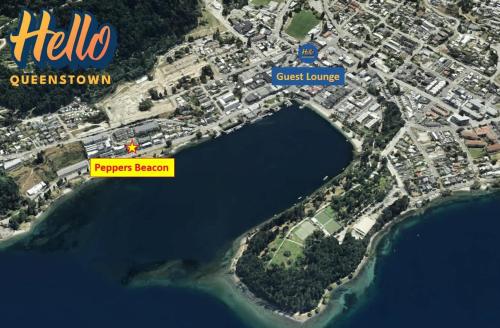 Naturlandskabet i nærheden af lejligheden