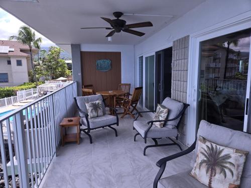 Balkón nebo terasa v ubytování Alii Villas #232 condo