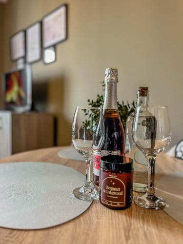 Nápoje v ubytování Tarein Studio