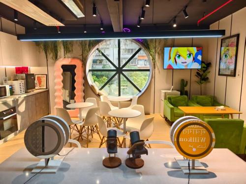 Μια τηλεόραση ή/και κέντρο ψυχαγωγίας στο Macau Hotel S - Formerly - Macau Hotel Sun Sun