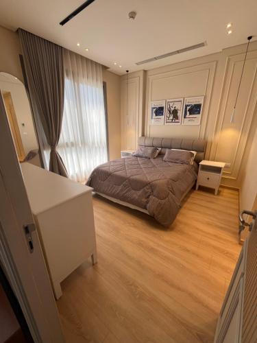 Postel nebo postele na pokoji v ubytování Jw Marriott residence