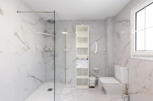 Koupelna v ubytování Golden Villa