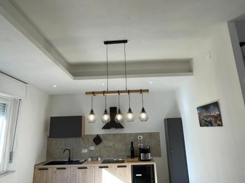 Kuchyň nebo kuchyňský kout v ubytování Empoli Loft
