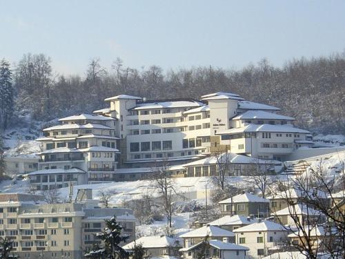 Das Gebäude in dem sich das Hotel befindet