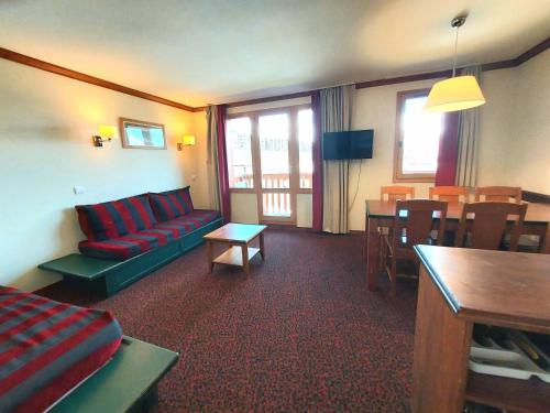 Appartement 3 pièces, accès skis aux pieds, 7 pers, Plagne Soleil