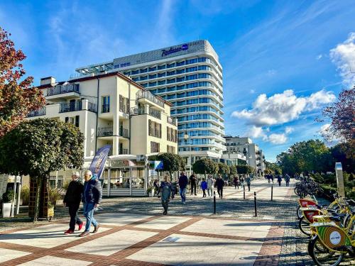 Apartamenty Promenada z tarasem i parkingiem - Apartamenty na Wyspie