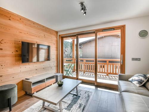 Le Génépi - Superbe T2 cabine 4-6 pers, neuf, à 50m des pistes, avec balcon, garage et WiFi