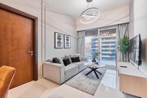 TV i/ili multimedijalni sistem u objektu Cityscape Comforts 2BR