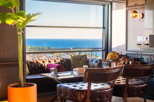 Χώρος καθιστικού στο Best Western Plus Khan Hotel