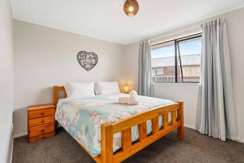 Ένα ή περισσότερα κρεβάτια σε δωμάτιο στο Nukuhau Nook - Taupo