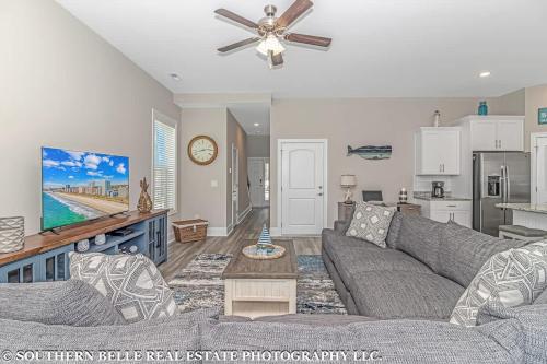 Kuchyňa alebo kuchynka v ubytovaní Firefly Cottage