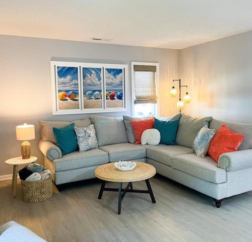 Χώρος καθιστικού στο Rosemary Retreat