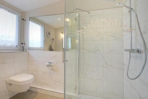 Bilik mandi di Feriendomizil Bergamini