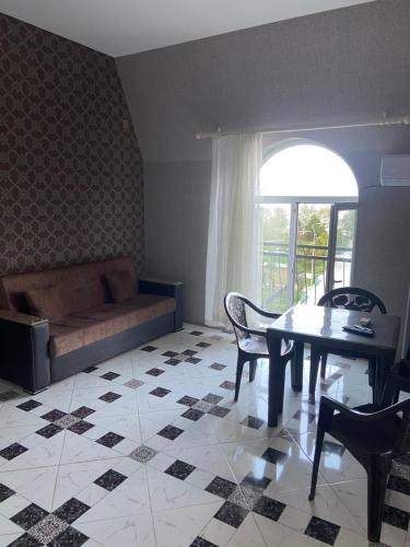 Posezení v ubytování Bulvar