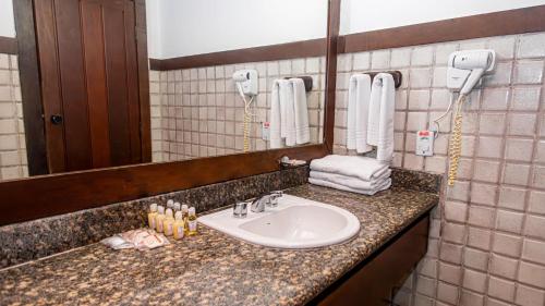 Bilik mandi di Porto Seguro Praia Resort - All Inclusive