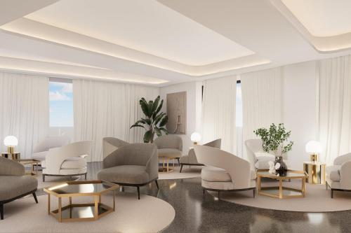 Χώρος καθιστικού στο Sercotel HMO Martina