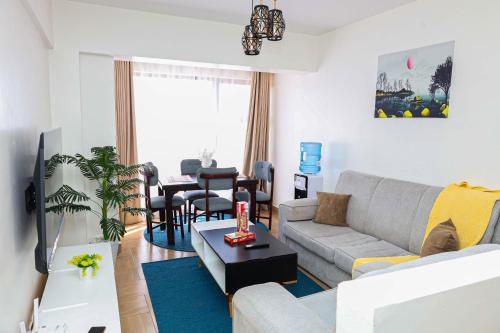 Zona d'estar a Luxe Loft Kinoo