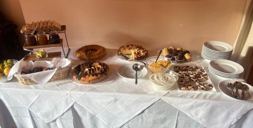 Comida en la estancia rural o alrededores