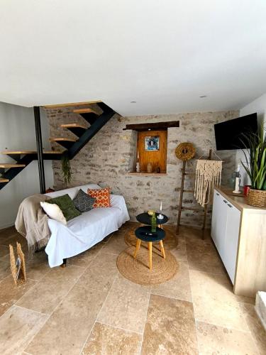 Posezení v ubytování Gîte Casa Liã