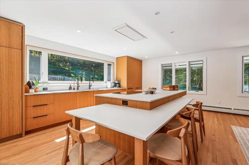 Una cocina o cocineta en Evergreen Stowe