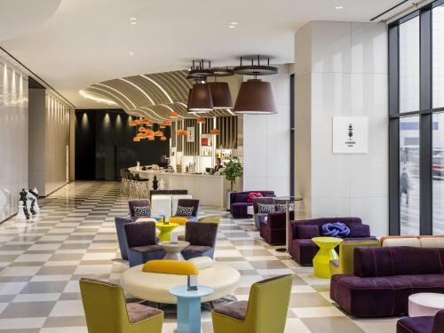 Χώρος καθιστικού στο ibis Styles Ambassador Seoul Yongsan