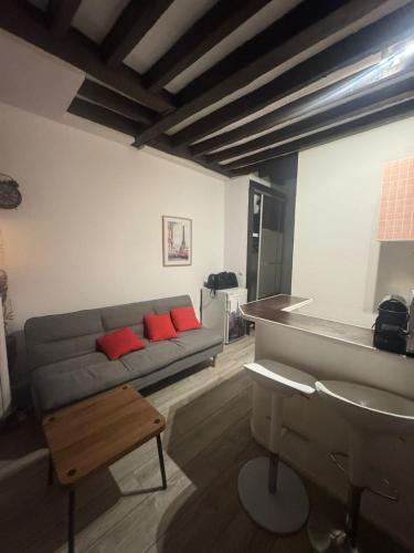 Кът за сядане в Studio Elysée Ponthieu