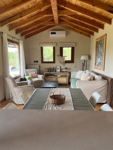 Postel nebo postele na pokoji v ubytování El Bosque