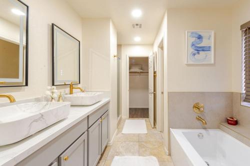 Et badeværelse på Welcome to Luxe Stays