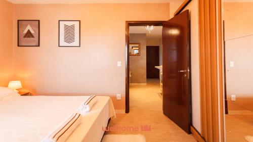 Postel nebo postele na pokoji v ubytování Apartamento em Londrina no Centro da cidade