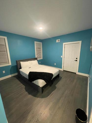 Postel nebo postele na pokoji v ubytování Temperly Heavon